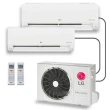 Ar-Condicionado LG Dual Inverter Voice  +AI Bi-Split 16.000 BTU (9.000+9.000 BTU) Frio 220V - S32Q16SA181