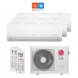 Ar Condicionado Multi Split Tri Split LG 21000 BTU 3x9000 QF Inverter 220V Z3UW21GFB1.AWGZBR1